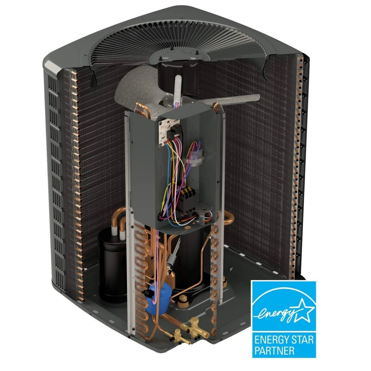 Goodman 20 SEER 2 TON Inverter Air Conditioner Condenser (GVXC200241)