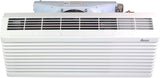 AMANA PTAC 12,000 BTU Air Conditioner PTC123K35AXXX with 3.5 kW Heater 20 Amp Plug, White