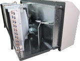 AMANA PTAC 15,000 BTU Air Conditioner Heat Pump PTH153K35AXXX with 3.5 kW Heater 20 Amp plug, White