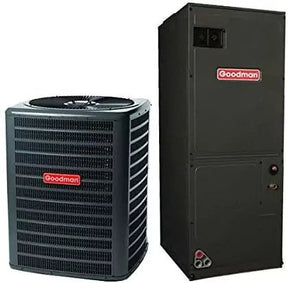 Goodman 16 SEER 4.0 TON complete split two stage heat pump system