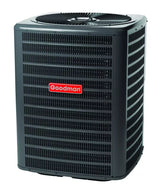 Goodman 2 TON 14.5 SEER2 Upflow AC system with 80% AFUE 80k BTU Low NOx Furnace (GSXM402410, CAPTA2422B4, GM9S800803BX)