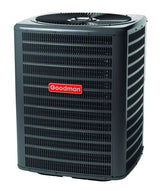 Goodman 2.5 TON 14.5 SEER2 Upflow AC system with 96% AFUE 40k BTU 2 stage Low NOx Furnace (GSXH503010, CAPTA3022B4, GMVC960403BN)