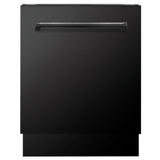 ZLINE 24" Tallac Series 3rd Rack Tall Tub Dishwasher in Custom Panel Ready with Stainless Steel Tub, 51dBa (DWV-24)