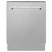 ZLINE 24" Tallac Series 3rd Rack Tall Tub Dishwasher in Custom Panel Ready with Stainless Steel Tub, 51dBa (DWV-24)