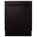 ZLINE 24" Tallac Series 3rd Rack Tall Tub Dishwasher in Custom Panel Ready with Stainless Steel Tub, 51dBa (DWV-24)