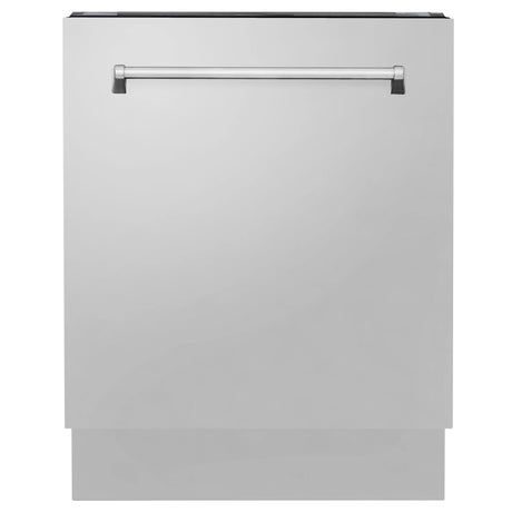 ZLINE 24" Tallac Series 3rd Rack Tall Tub Dishwasher in Custom Panel Ready with Stainless Steel Tub, 51dBa (DWV-24)