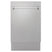 ZLINE 18" Tallac Series 3rd Rack Top Control Dishwasher in Custom Panel Ready with Stainless Steel Tub, 51dBa (DWV-18)