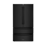 ZLINE 36 in. 22.5 cu. ft Freestanding French Door Refrigerator with Ice Maker in Fingerprint Resistant Stainless Steel (RFM-36)