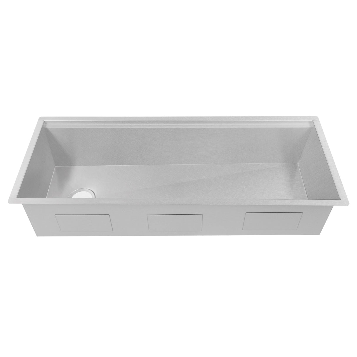 ZLINE 43" Garmisch Undermount Single Bowl Kitchen Sink with Bottom Grid and Accessories (SLS)