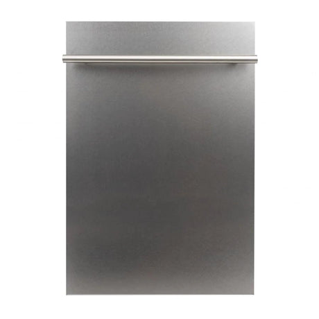 ZLINE 18 in. Compact Top Control Dishwasher 120-Volt with Stainless Steel Tub and Modern Style Handle