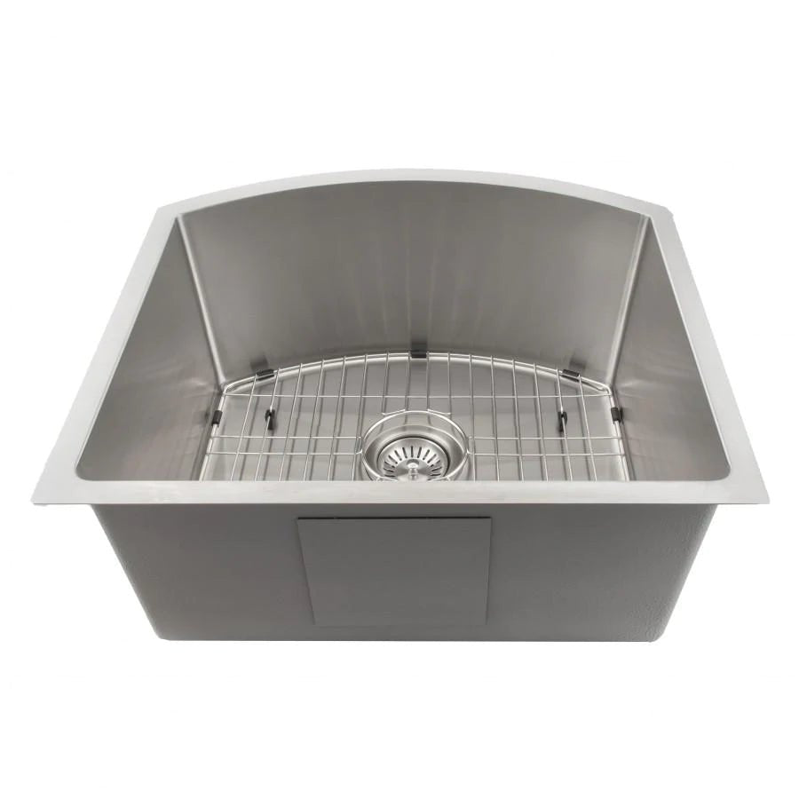 ZLINE 22" Telluride Undermount Single Bowl Kitchen Sink with Bottom Grid (SCS)