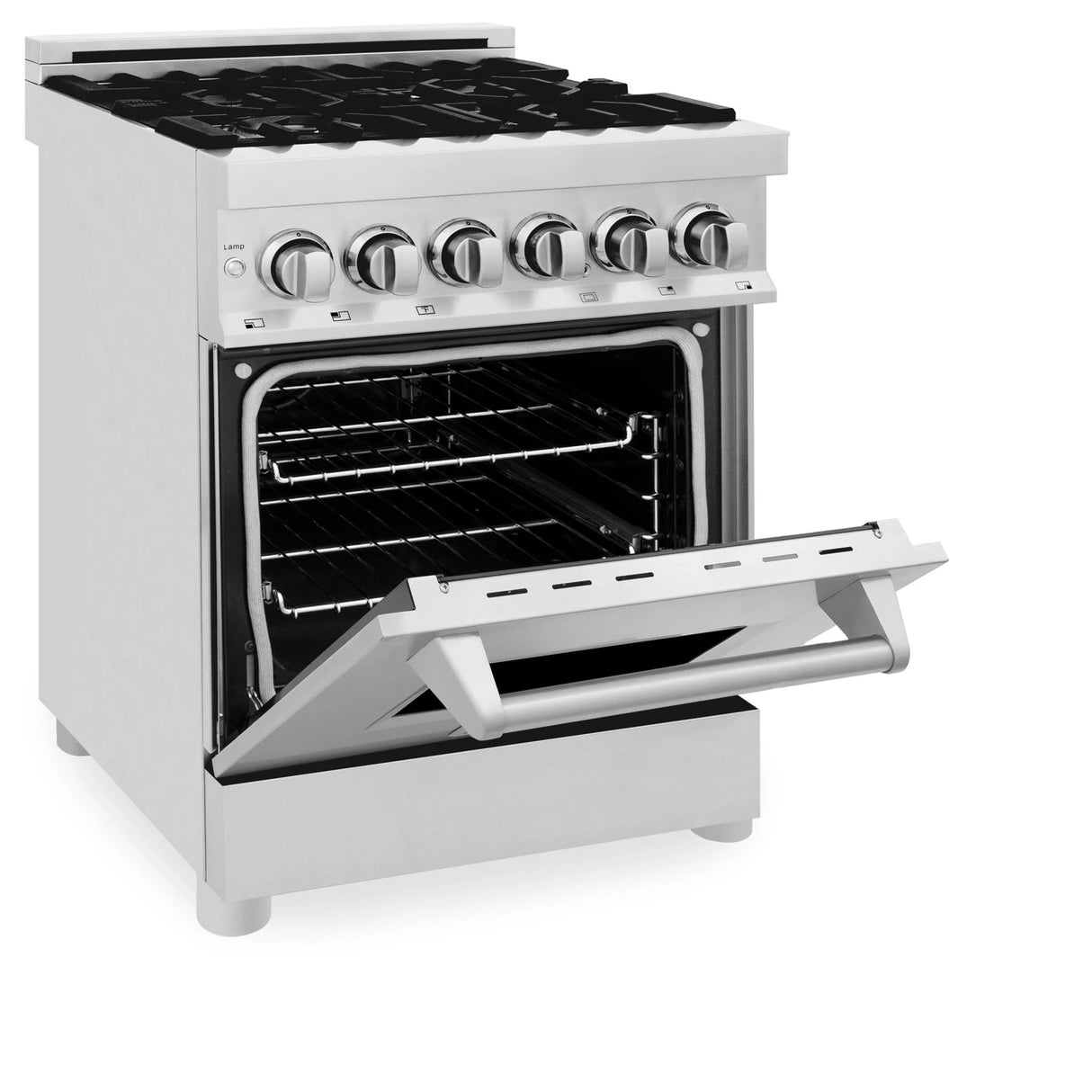 ZLINE 24" Professional Dual Fuel Range with Color Door Options (RA24)