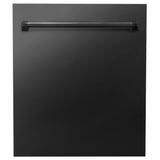 ZLINE 24" Top Control Dishwasher in Custom Panel Ready with Stainless Steel Tub