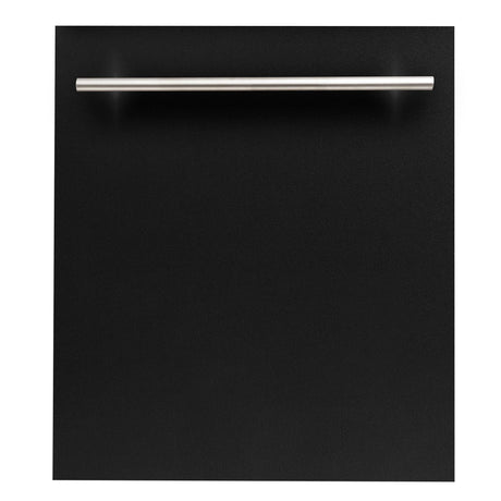 ZLINE 24 in. Top Control Dishwasher 120-Volt with Stainless Steel Tub and Modern Style Handle