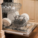 ZLINE 24 in. Top Control Dishwasher 120-Volt with Stainless Steel Tub and Traditional Style Handle