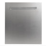 ZLINE 24 in. Top Control Dishwasher 120-Volt with Stainless Steel Tub and Traditional Style Handle