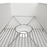 ZLINE 30" Venice Farmhouse Apron Front Reversible Single Bowl Fireclay Kitchen Sink with Bottom Grid (FRC5119)