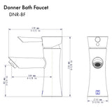 ZLINE Donner Bath Faucet in Chrome (DNR-BF-CH)