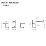 ZLINE Marlette Bath Faucet with Color Options (MAR-BF)