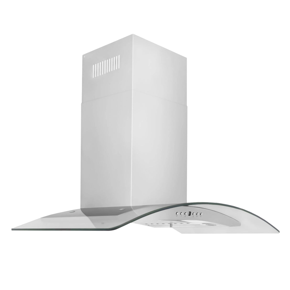 ZLINE Convertible Vent Wall Mount Range Hood in Stainless Steel & Glass (KN4)